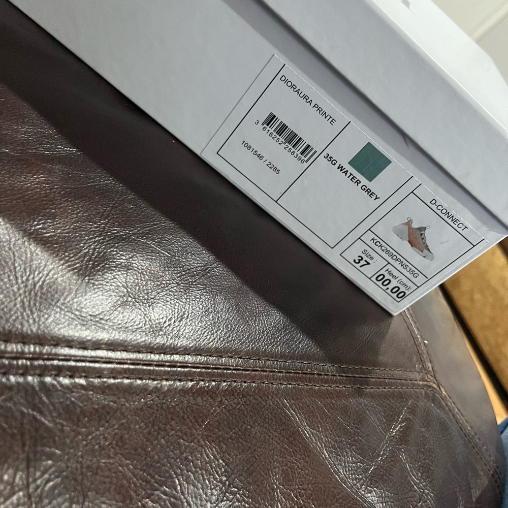 Authentic Christian Dior runner sneakers womens size 37